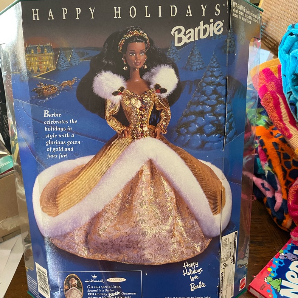 1994 holiday Barbie good never left the box